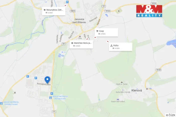 Prodej bytu 2+kk, Janovice nad Úhlavou, Rozvojová zóna, 50 m2