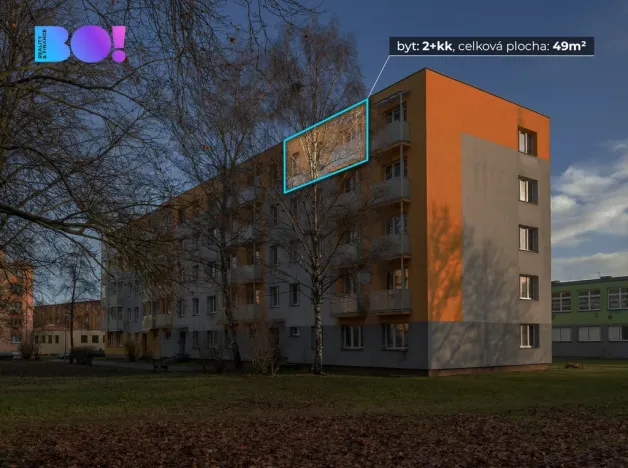 Prodej bytu 2+kk, Ostrava, Mitušova, 45 m2