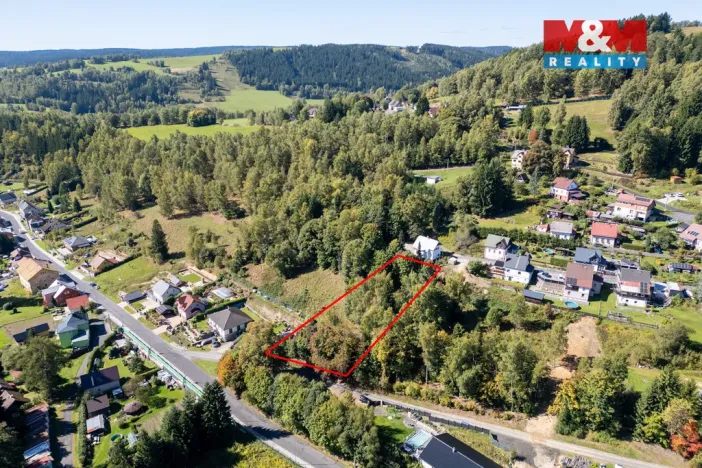 Prodej pozemku pro bydlení, Kraslice - Zelená Hora, 1891 m2