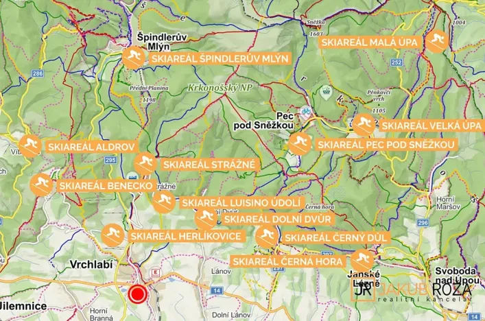 Prodej bytu 2+1, Vrchlabí, Revoluční, 54 m2