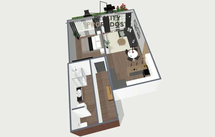 Prodej bytu 2+kk, Šenov, Do Dědiny, 60 m2