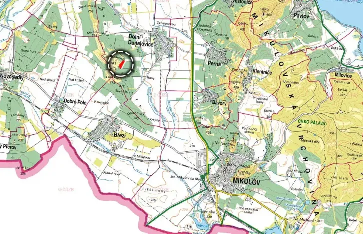 Prodej pole, Dolní Dunajovice, 9912 m2