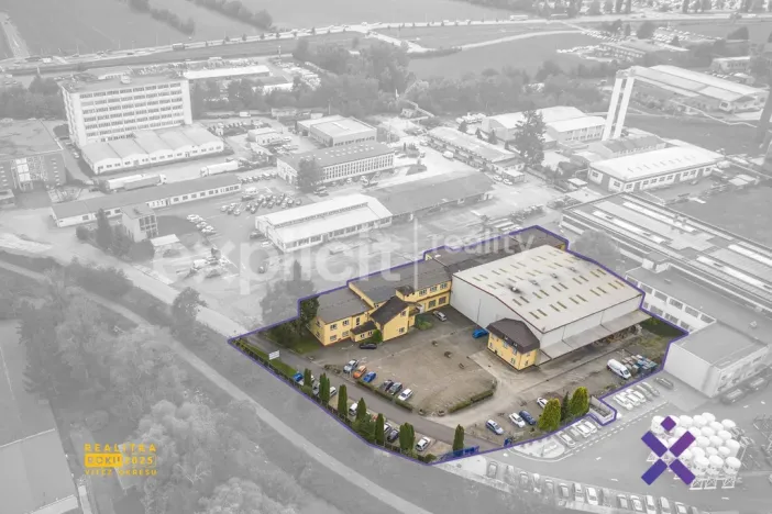 Prodej výrobních prostor, Zlín - Malenovice, třída 3. května, 3394 m2