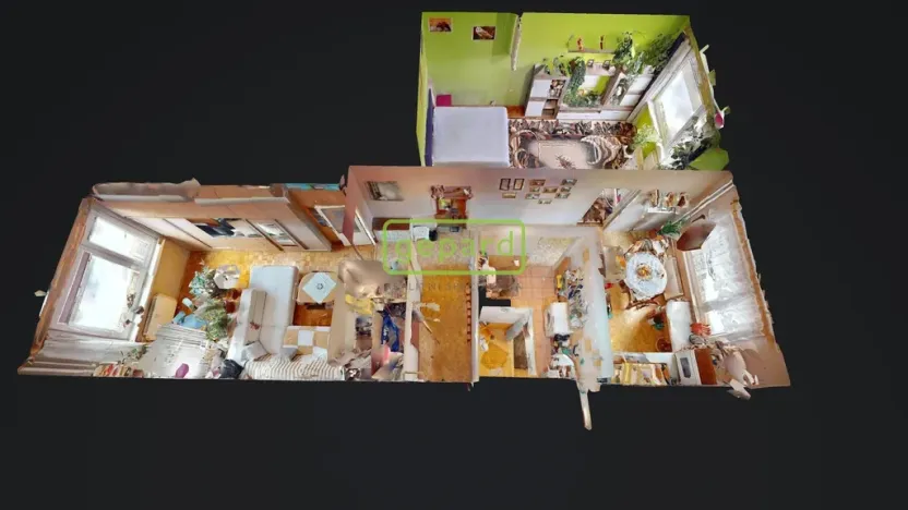 Prodej bytu 2+1, Děčín, Oblouková, 61 m2