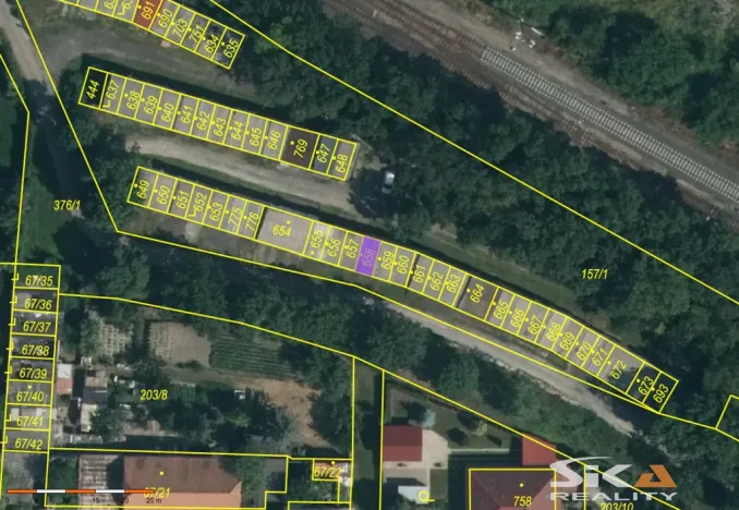 Prodej garáže, Černčice, 17 m2