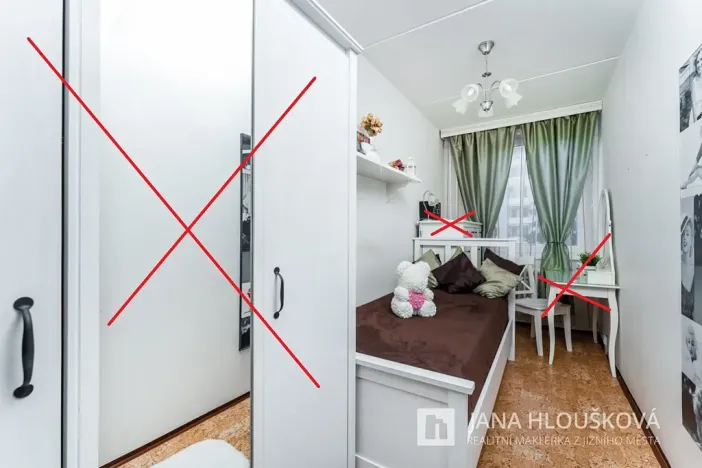 Pronájem bytu 3+1, Praha - Chodov, Bachova, 67 m2