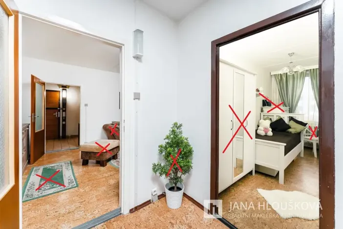 Pronájem bytu 3+1, Praha - Chodov, Bachova, 67 m2