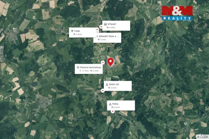 Prodej chalupy, Vrhaveč - Radinovy, 85 m2