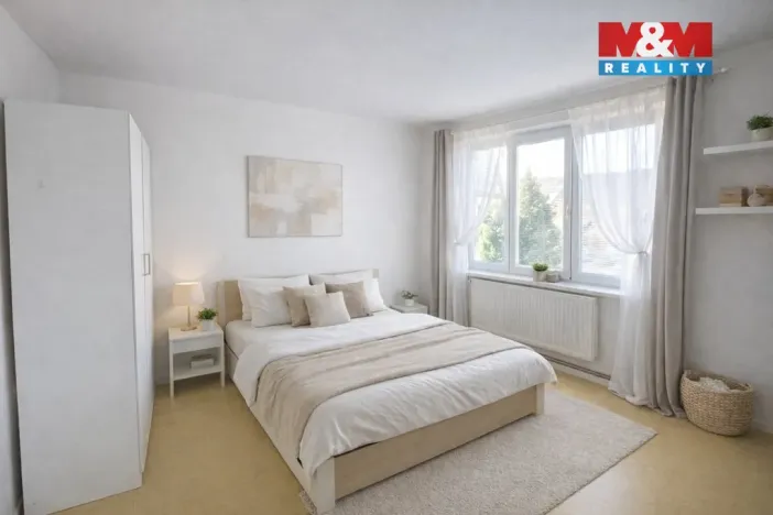 Prodej bytu 3+1, Dynín, 70 m2