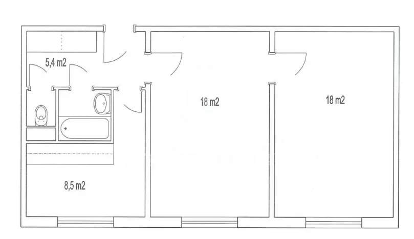 Prodej bytu 2+1, Brno - Černá Pole, Merhautova, 55 m2