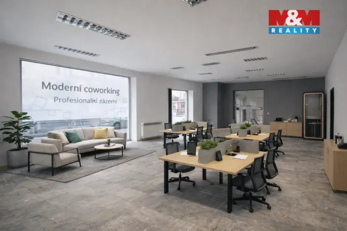 Pronájem kanceláře, Hradec Králové, Šafaříkova, 99 m2