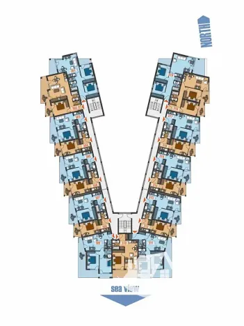 Prodej bytu 1+kk, Sveti Vlas, Bulharsko, 35 m2