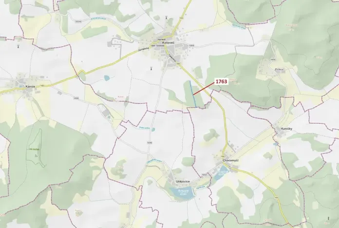 Dražba lesa, Koloveč, 7329 m2