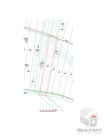 Prodej zahrady, Brno, Hlaváčova, 903 m2