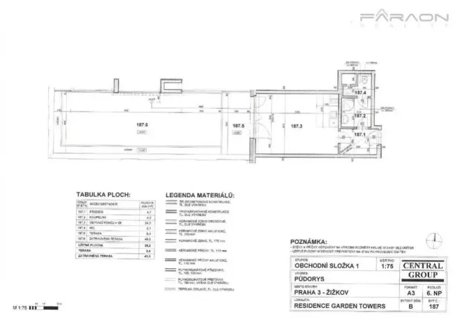 Prodej bytu 1+kk, Praha - Žižkov, Olšanská, 46 m2