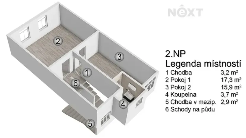 Prodej rodinného domu, Znojmo, Jarošova, 136 m2