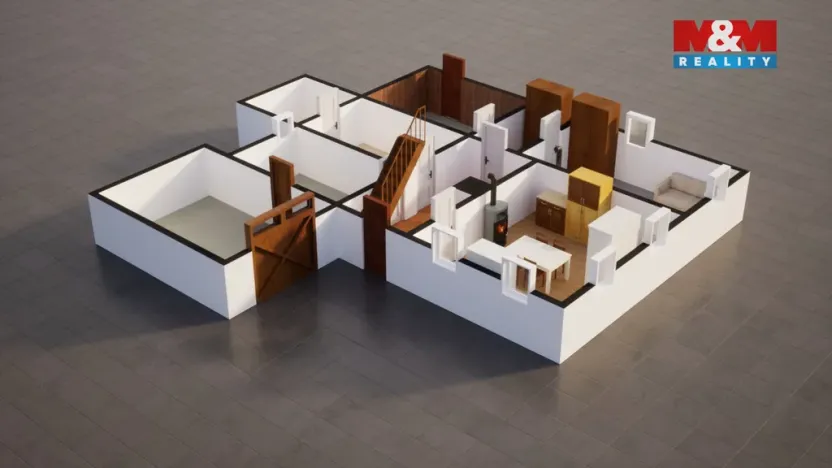 Prodej chalupy, Křižany, 190 m2