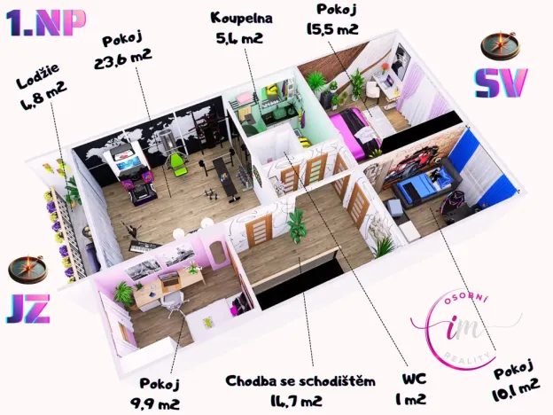 Prodej rodinného domu, Jihlava, Sládkova, 238 m2