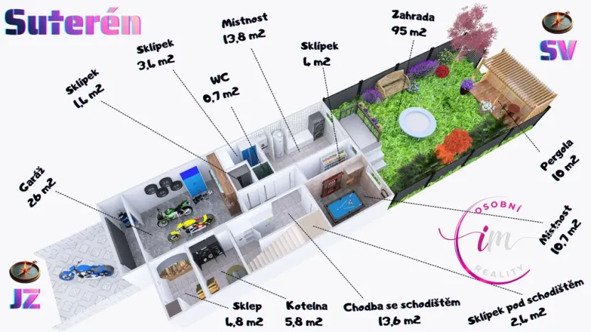 Prodej rodinného domu, Jihlava, Sládkova, 238 m2