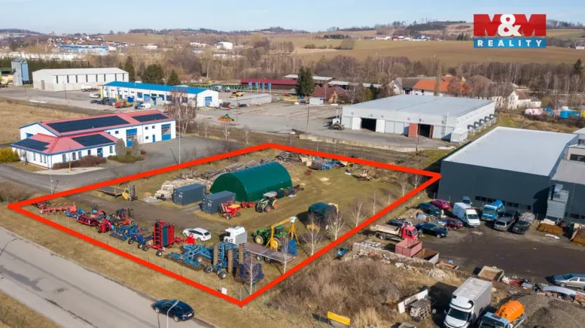 Prodej komerčního pozemku, Pelhřimov, K Silu, 3743 m2