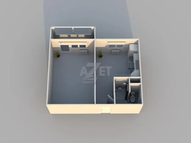 Prodej bytu 1+1, Ostrava - Moravská Ostrava, Josefa Brabce, 40 m2