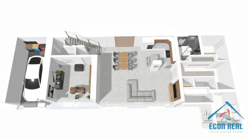 Pronájem rodinného domu, Praha, Na konečné, 224 m2