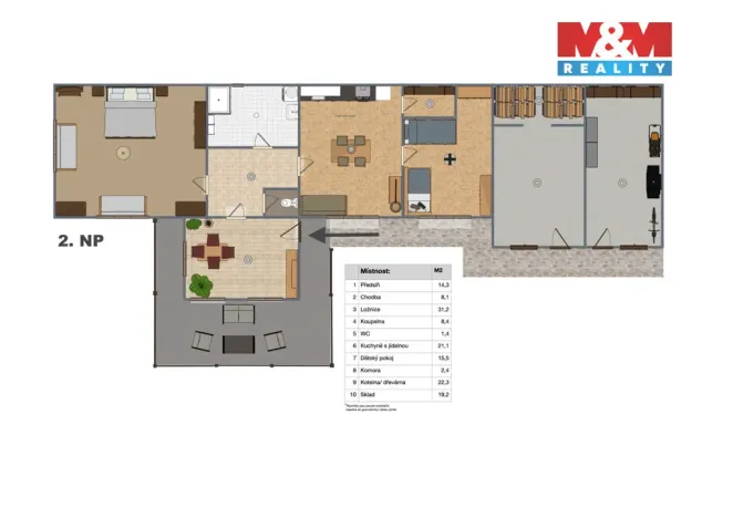 Prodej rodinného domu, Podveky - Útěchvosty, 102 m2