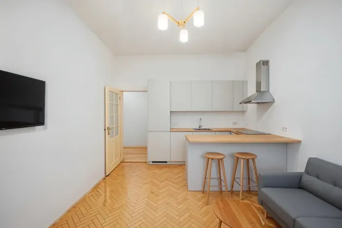 Prodej bytu 1+1, Praha - Bubeneč, V. P. Čkalova, 43 m2