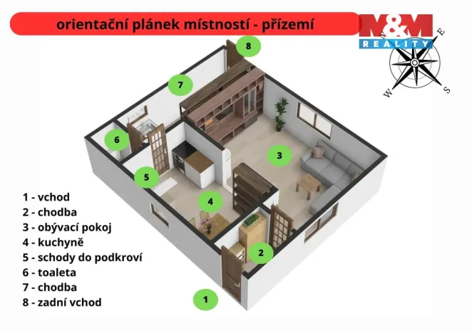 Prodej chaty, Vepříkov, 56 m2