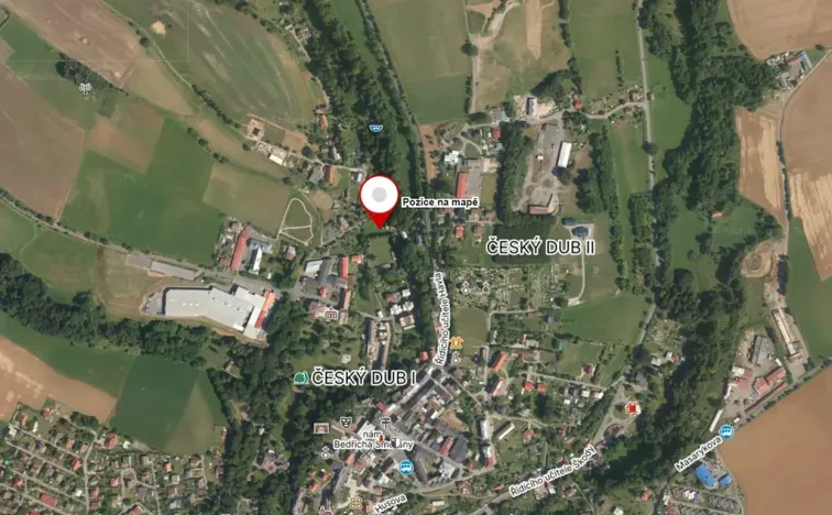 Prodej louky, Český Dub, 437 m2