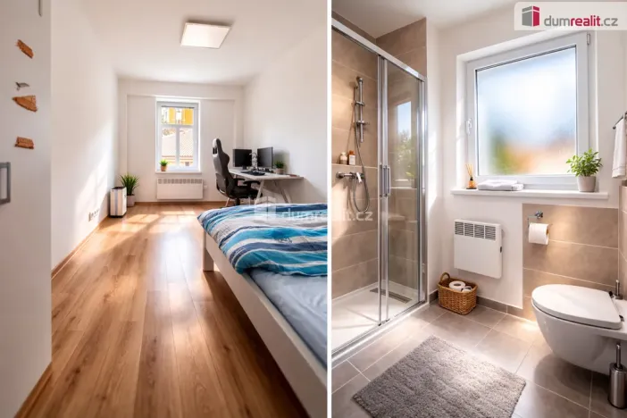 Pronájem bytu 1+1, Teplice, Křičkova, 23 m2