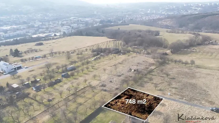 Prodej pozemku pro bydlení, Zlín - Příluky, Horní dědina, 748 m2