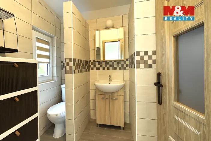 Pronájem rodinného domu, Velemyšleves, 62 m2