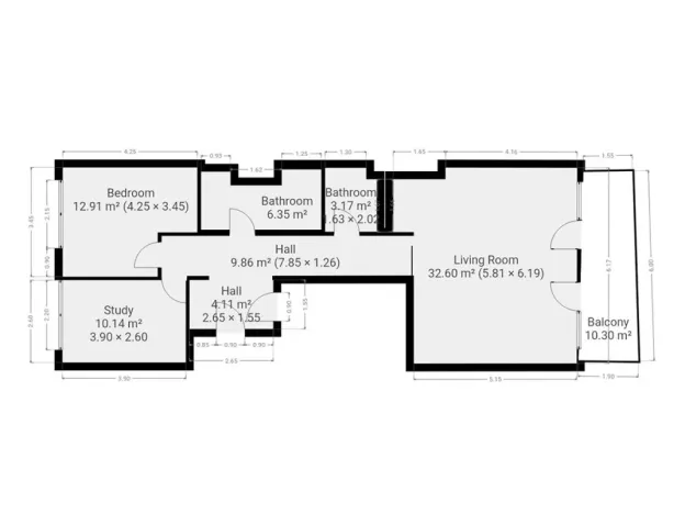 Pronájem bytu 3+kk, Praha - Karlín, Za Karlínským přístavem, 87 m2