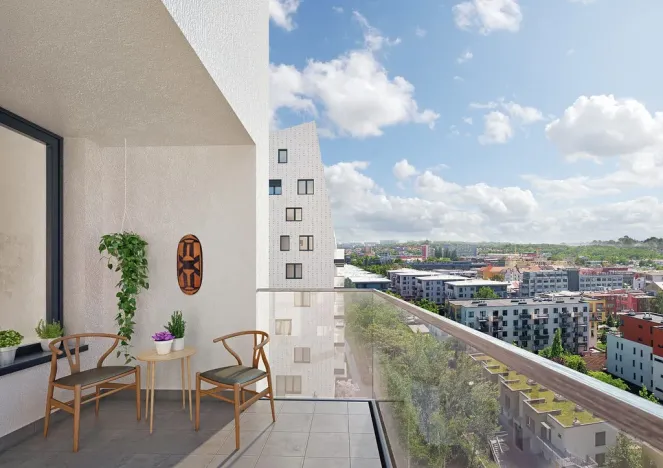 Pronájem bytu 1+kk, Praha - Vysočany, Pod Harfou, 40 m2