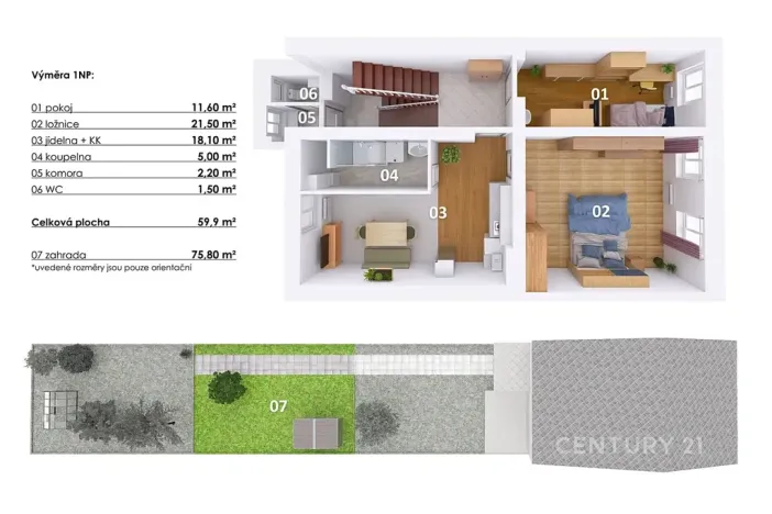 Prodej bytu 3+kk, Praha - Jinonice, V Roháčích, 63 m2