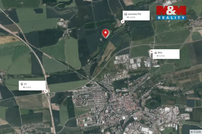 Pronájem bytu 1+1, Slaný - Otruby, 45 m2