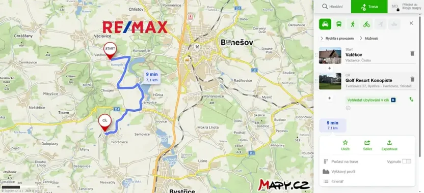 Prodej pozemku pro bydlení, Václavice, 5061 m2