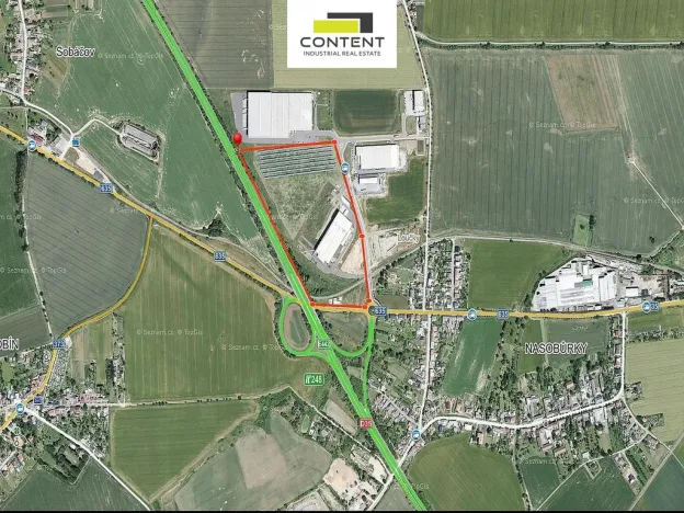 Pronájem výrobních prostor, Litovel - Nasobůrky, 6500 m2