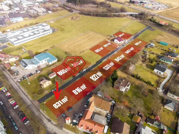 Prodej pozemku pro bydlení, Ústí nad Orlicí, 831 m2