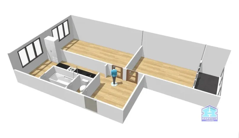 Prodej bytu 2+1, Stříbro, Gagarinova, 61 m2