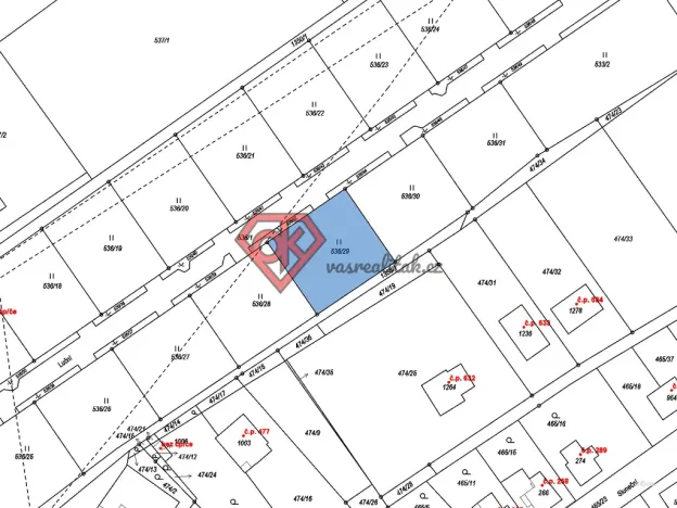 Prodej pozemku pro bydlení, Ústí nad Orlicí, 842 m2