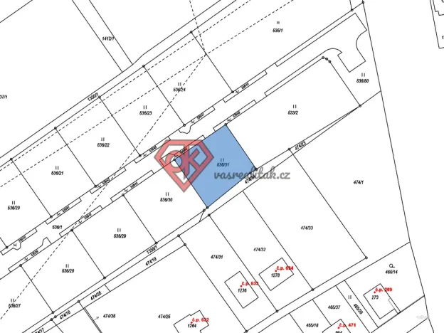 Prodej pozemku pro bydlení, Ústí nad Orlicí, 807 m2