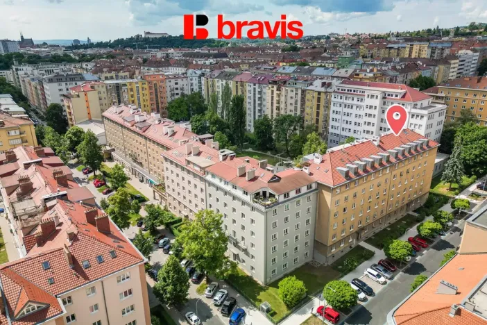 Pronájem bytu 1+1, Brno - Veveří, Dřevařská, 30 m2