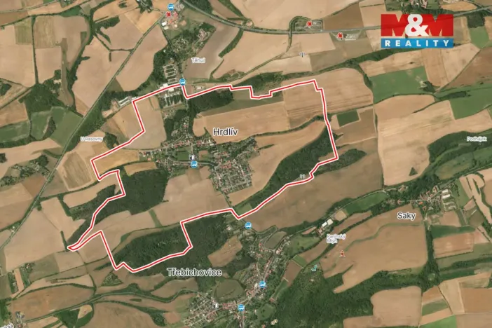 Prodej pozemku, Hrdlív, 17275 m2