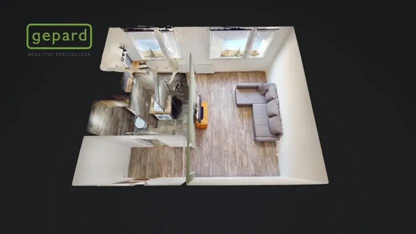 Prodej bytu 1+kk, Teplice - Trnovany, Hlávkova, 27 m2