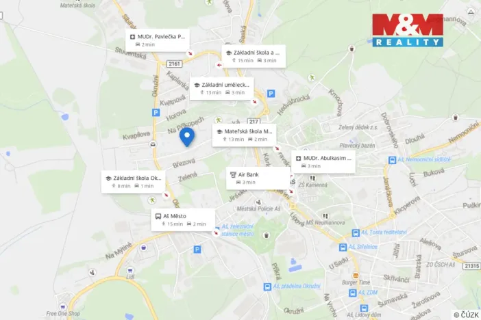 Prodej bytu 1+1, Aš, Slovanská, 56 m2