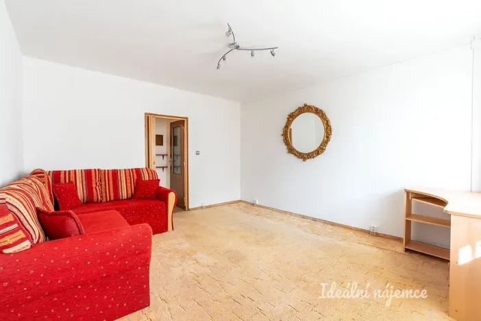 Pronájem bytu 1+1, Praha - Kobylisy, Luhovská, 41 m2