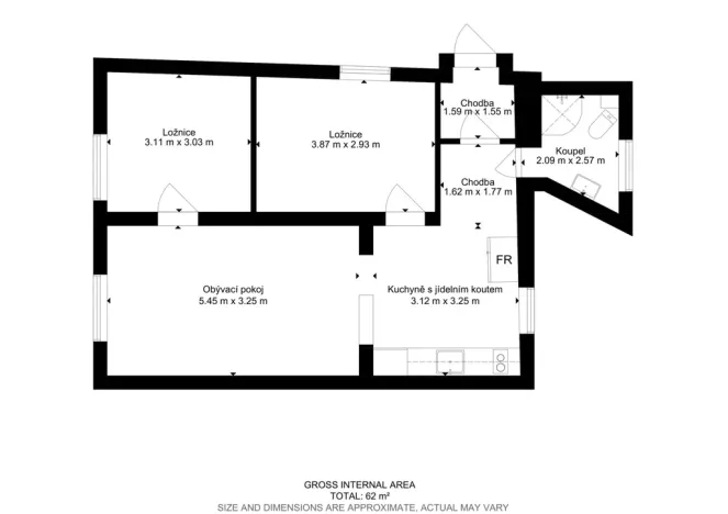 Prodej bytu 3+kk, Brno - Černovice, Faměrovo náměstí, 61 m2