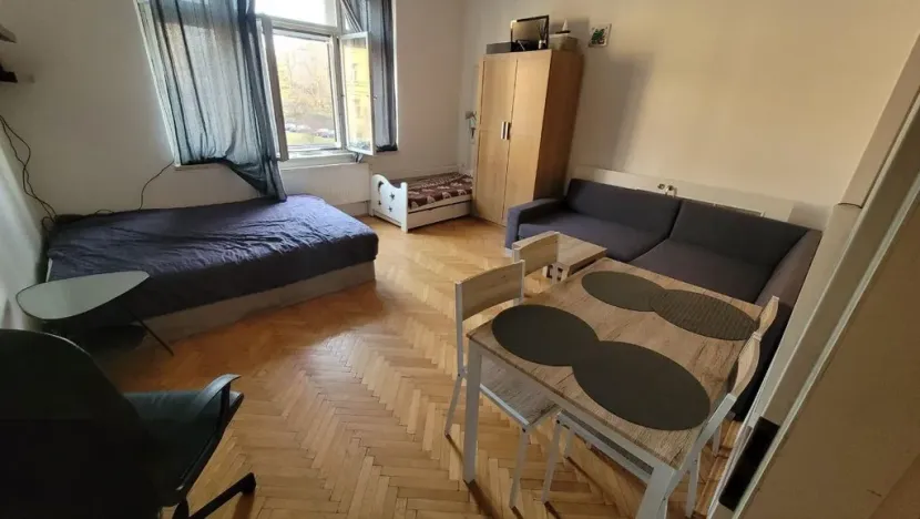 Pronájem bytu 1+kk, Praha - Nusle, Táborská, 40 m2